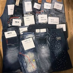 👖 Bundle of Boys Jeans and Shorts - Sizes 10 to 32! 👖